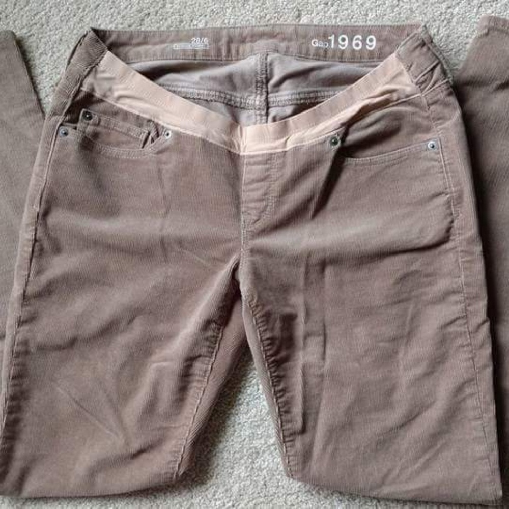 Gap Maternity Always Skinny corduroy pants
